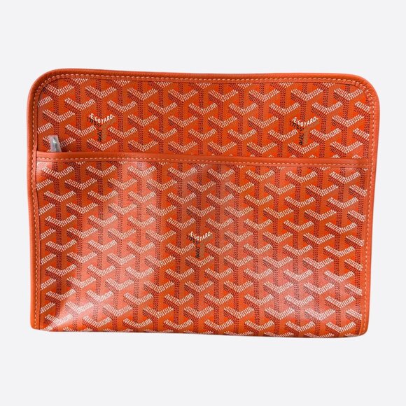 Goyard Orange Jouvence GM Toiletry Bag - Picture 1 of 7